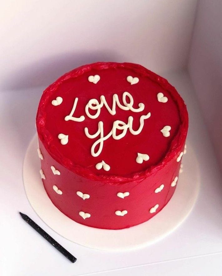 Red Love You Cake ❤️ Cakes In The City
