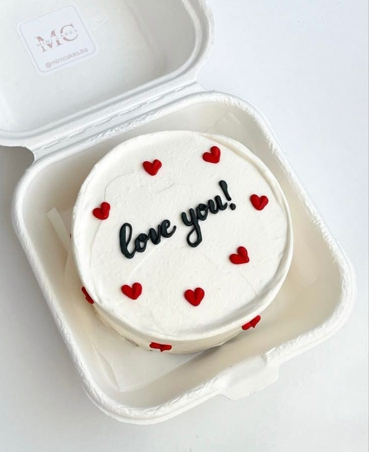 Love You Bento Cake Cakes In The City