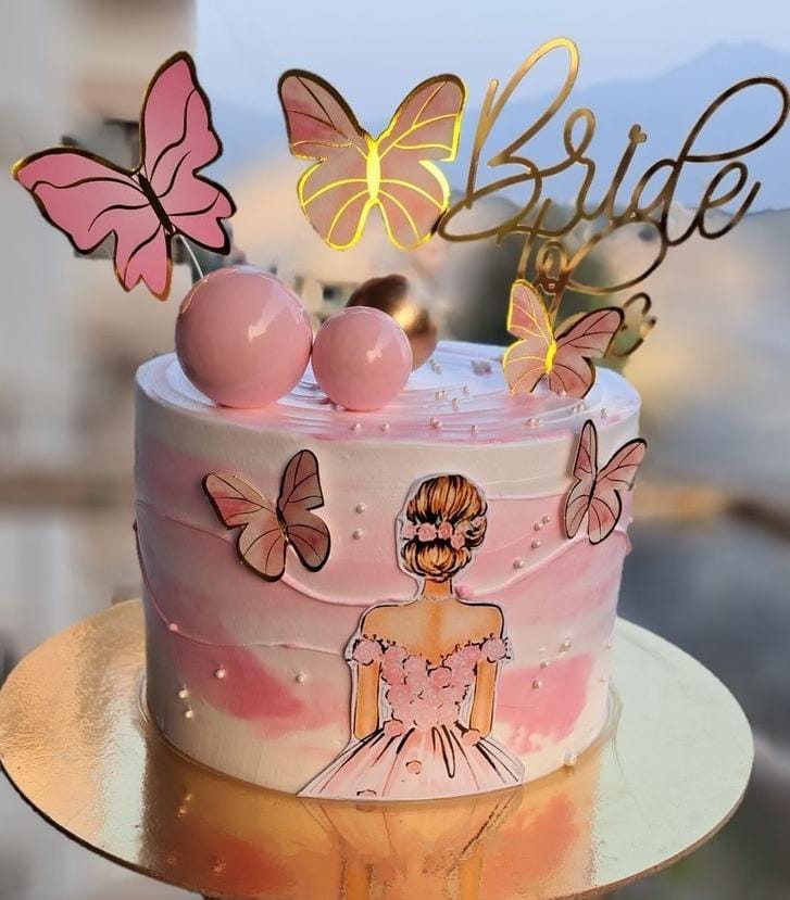 Bridal Shower Cake - My Store
