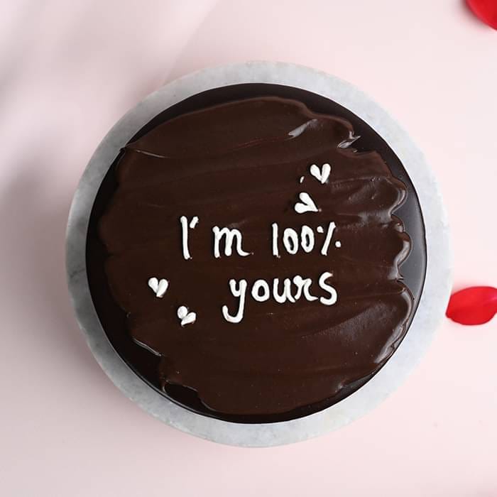 I Am Yours Chocolate Cake - My Store