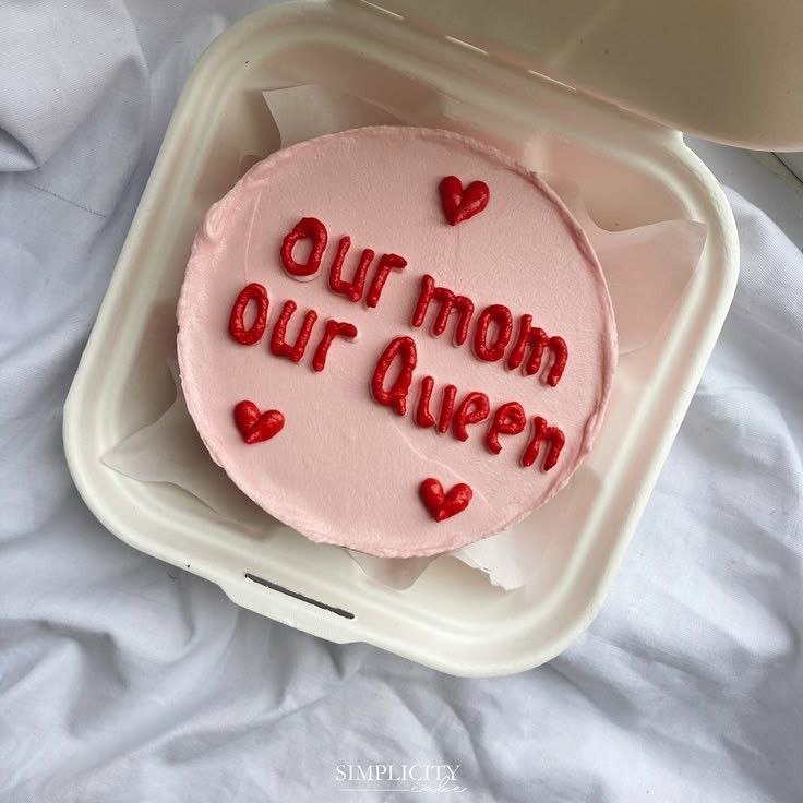 Our Mom Our Queen Cake - My Store
