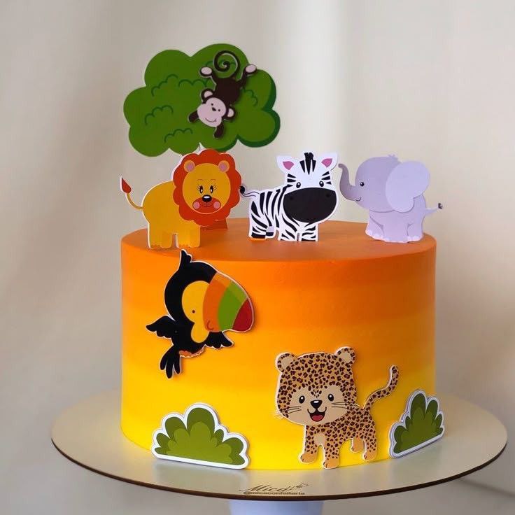Cute Jungle Cake Cakes In The City