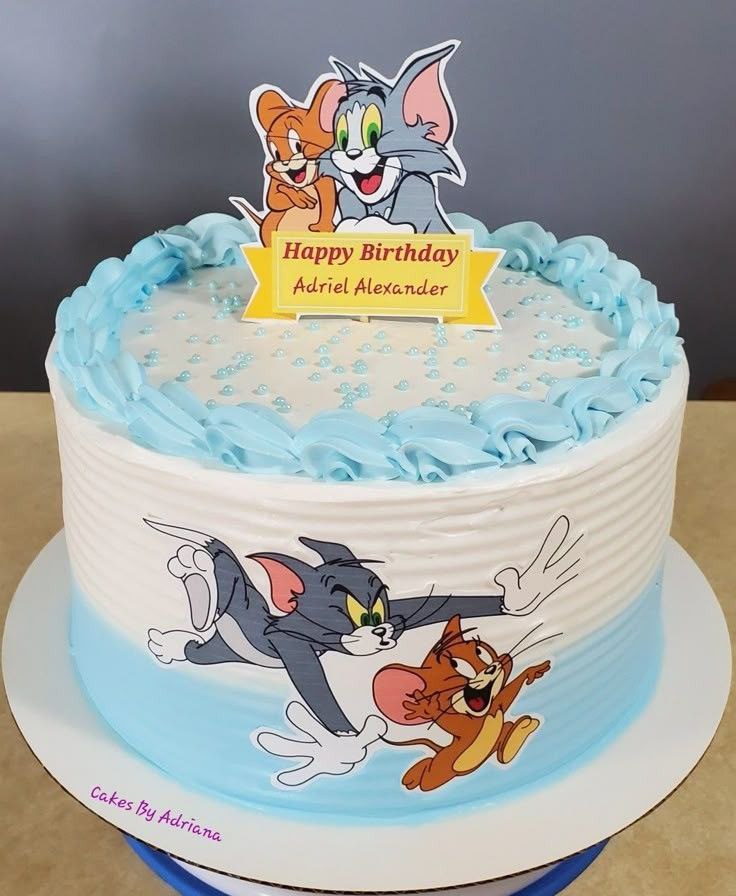 Tom and Jerry Cake Cakes In The City