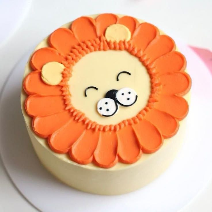 Cute Lion Cake Cakes In The City
