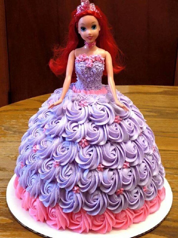 Purple Doll Cake - My Store