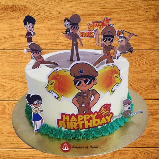 Little Singham Kids Cake - My Store