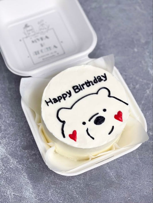 Teddy Bento Cake